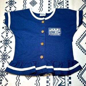 Vintage Carters Make‎ Waves Top made in the USA 6 months.